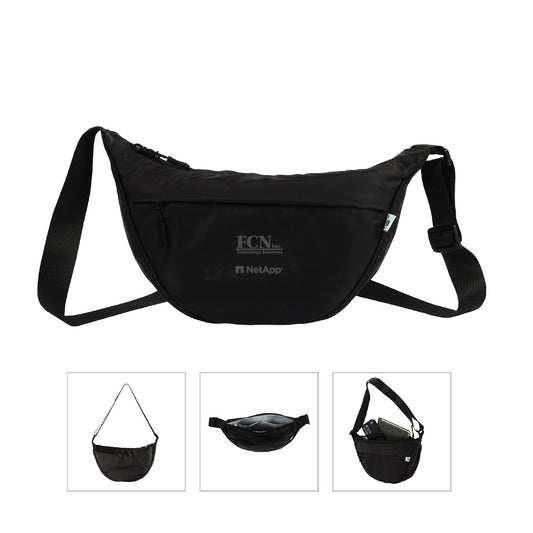 Misha Repreve® Crossbody Shoulder Bag - FCN + NetApp